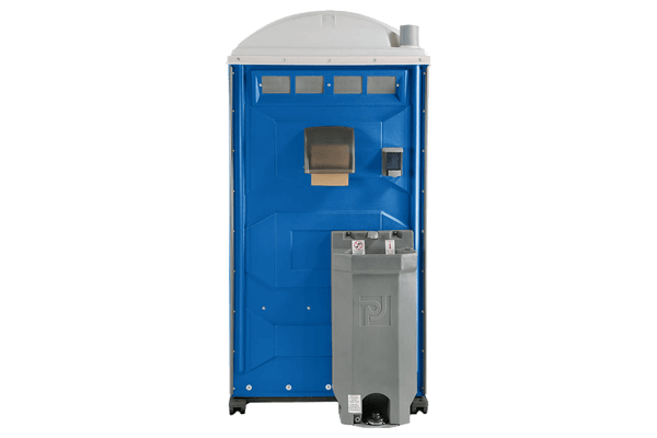Deluxe flushable portable toilet